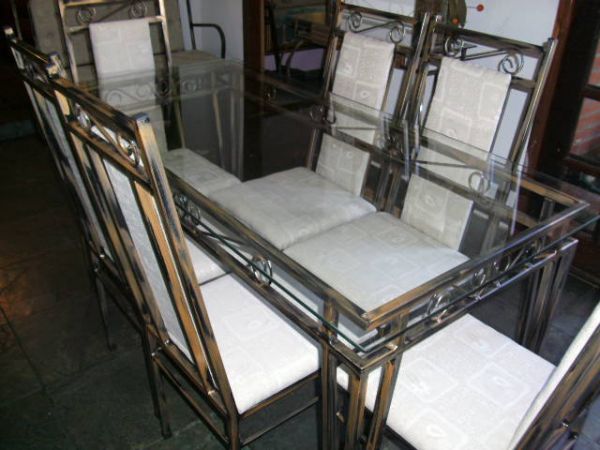 mesa com 6 cadeiras