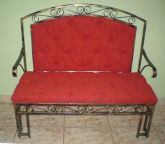 sofa em ferro